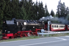 Harzer Schmalspurbahn in Dreiannenhohne im Harz